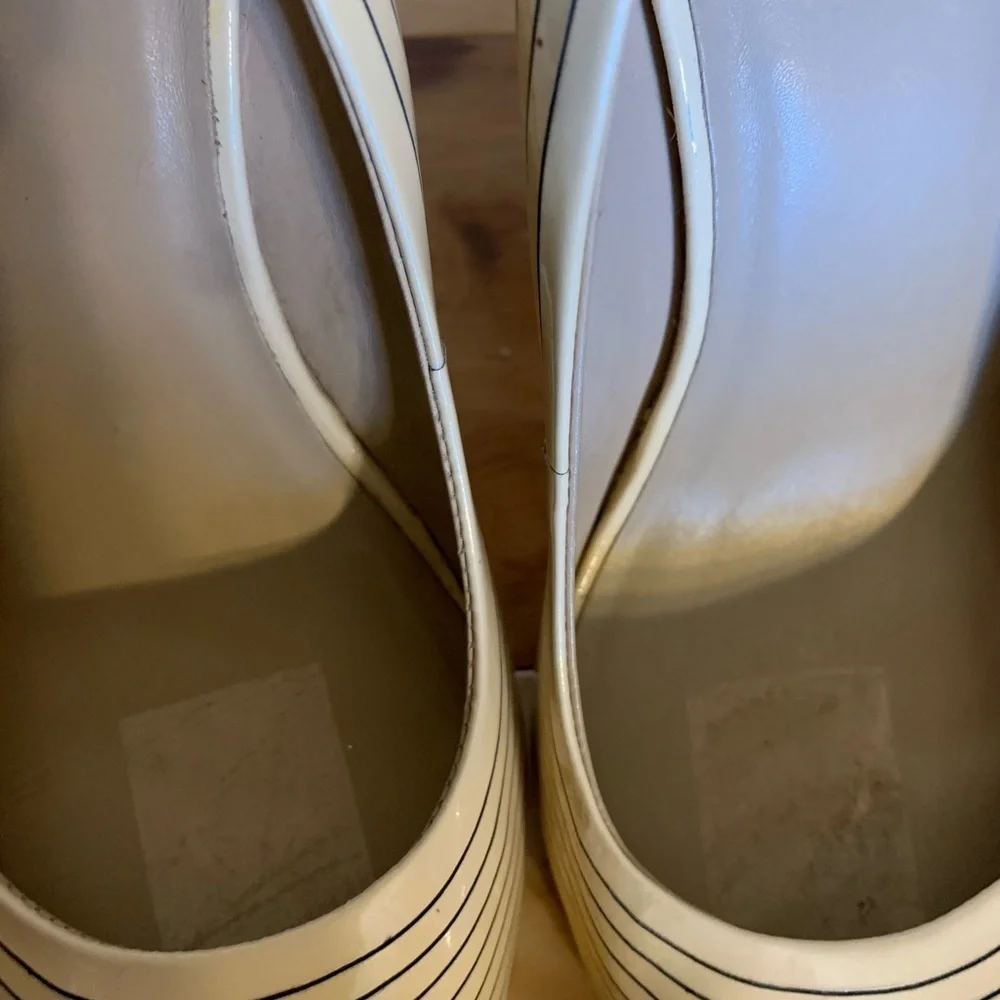 Pour la victoire Irina  patent striped pumps 8
